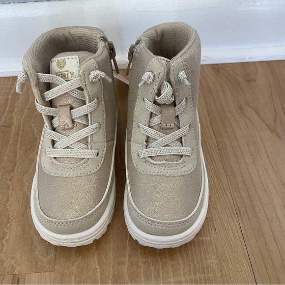 Carter's Girl's Betony Ankle Boots Khaki Winter Outdoor Shoes Booties Skiing - Picture 2 of 8